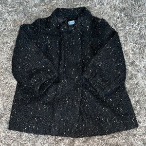 🌟Baby Gap black jacket with gold flecks.